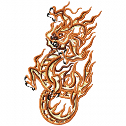 Dragoes Embroidery Design 12 Dragoes Embroidery Design 12